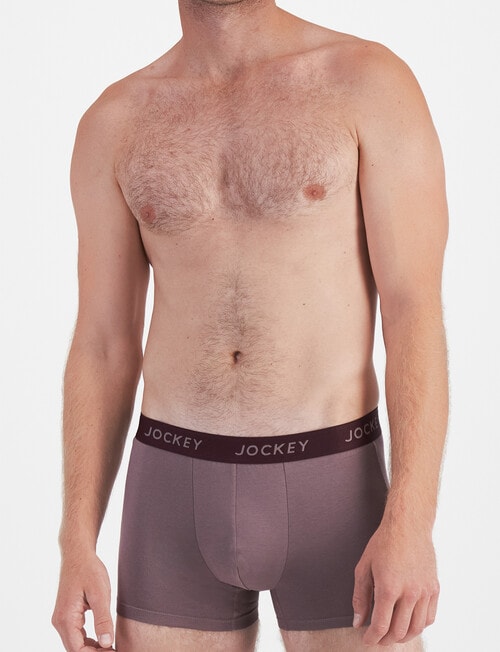 Jockey Comfort Stripe Trunk, 3-Pack, Stripe Forest Bed product photo View 07 L