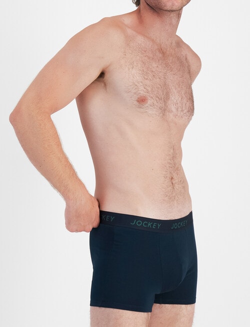 Jockey Comfort Stripe Trunk, 3-Pack, Stripe Winter Pine product photo View 05 L