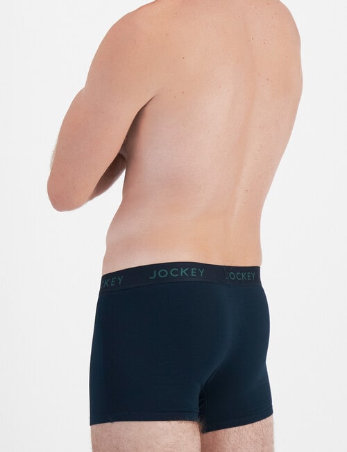 Jockey Comfort Stripe Trunk, 3-Pack, Stripe Winter Pine product photo View 06 L