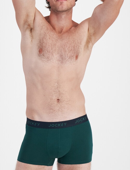 Jockey Comfort Stripe Trunk, 3-Pack, Stripe Winter Pine product photo View 07 L