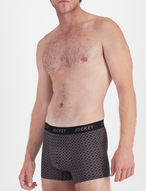 Jockey Comfort Print Trunk, 3-Pack, Gustav Geo product photo View 04 L