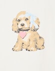 Switch Puppy Short Sleeve Ringer Tee, Vanilla product photo View 02 S