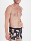 Jockey Comfort Print Trunk, 3-Pack, Blur Fallen Beauty product photo View 02 S