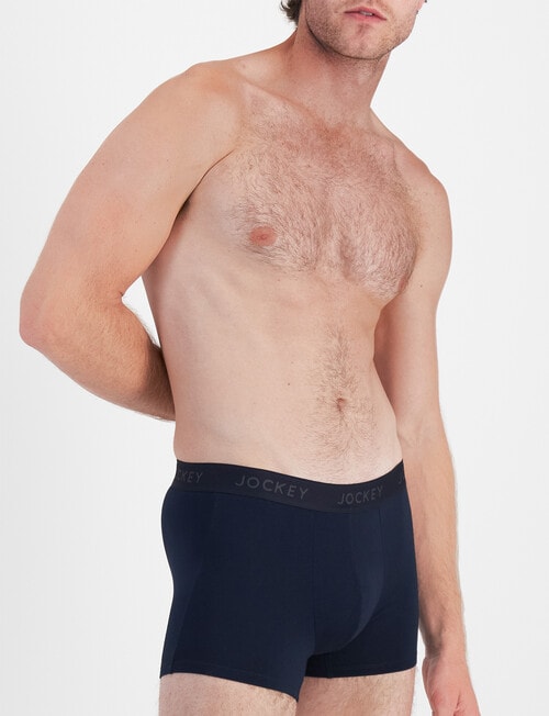 Jockey Comfort Print Trunk, 3-Pack, Blur Fallen Beauty product photo View 04 L