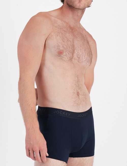 Jockey Comfort Print Trunk, 3-Pack, Blur Fallen Beauty product photo View 05 L