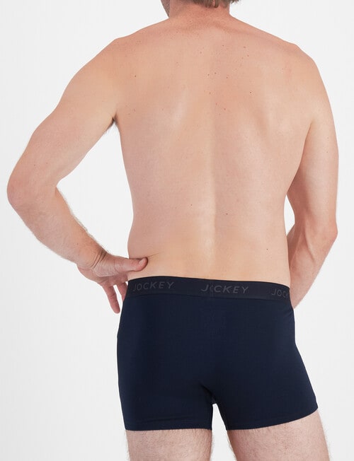 Jockey Comfort Print Trunk, 3-Pack, Blur Fallen Beauty product photo View 06 L