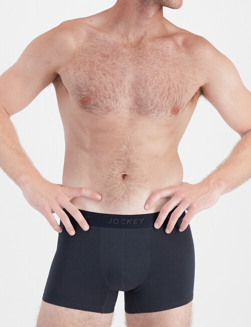Jockey Comfort Print Trunk, 3-Pack, Blur Fallen Beauty product photo View 07 L