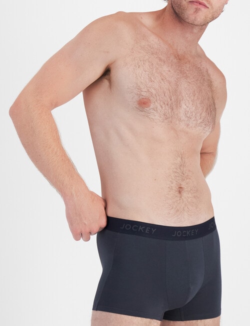 Jockey Comfort Print Trunk, 3-Pack, Blur Fallen Beauty product photo View 08 L