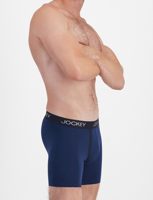 Jockey Chafe Proof Modal Mid Trunk, James Dean Navy product photo