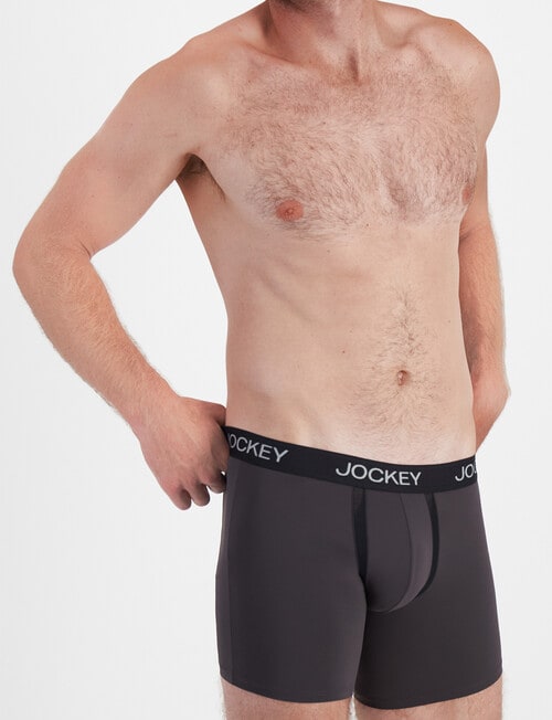 Jockey Chafe Proof Micro Mid Trunk, Pretty Pebble product photo View 02 L