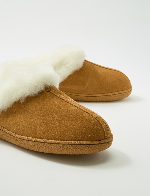 Mi Woollies Mia Slipper, Walnut product photo View 03 L
