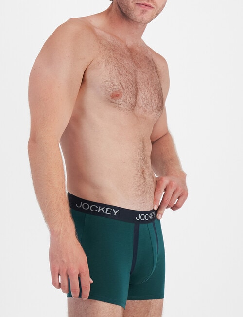 Jockey Chafe Proof Cotton Trunk, Winter Pine product photo View 02 L