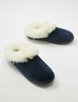 Mi Woollies Mia Slipper, Navy product photo