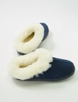 Mi Woollies Mia Slipper, Navy product photo View 02 S