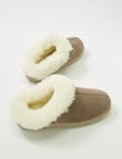 Mi Woollies Mia Slipper, Mushroom product photo View 02 S