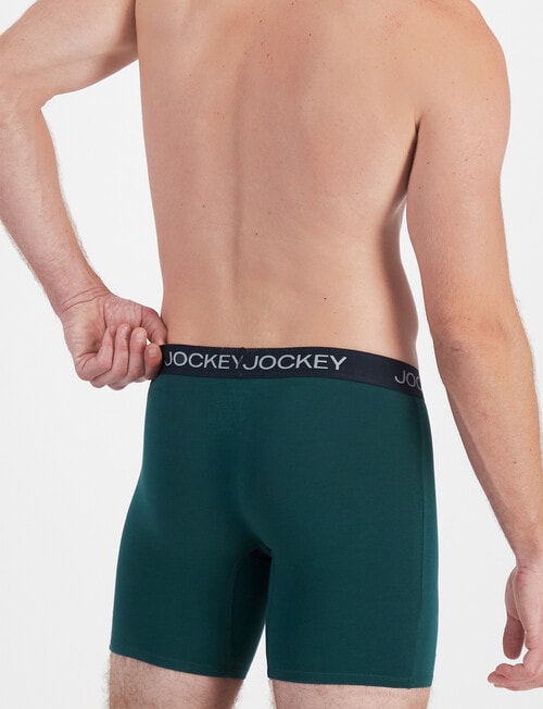 Jockey Chafe Proof Cotton Mid Trunk, Winter Pine product photo View 03 L