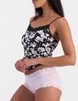 Jockey Woman Parisienne Cotton Boyleg Brief, Primrose Hill product photo View 02 S