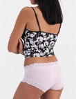 Jockey Woman Parisienne Cotton Boyleg Brief, Primrose Hill product photo View 03 S