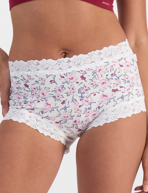 Jockey Woman Parisienne Cotton Full Brief, Sweet Meadow product photo