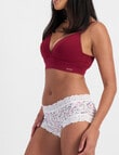 Jockey Woman Parisienne Cotton Boyleg Brief, Sweet Meadow product photo View 02 S