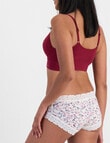 Jockey Woman Parisienne Cotton Boyleg Brief, Sweet Meadow product photo View 03 S