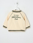 Teeny Weeny Cord Bomber Jacket, Chalk product photo View 02 S