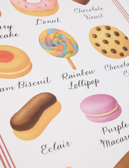 Stevens Dolce Sweets Tea Towel product photo View 02 L