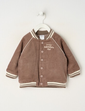Teeny Weeny Cord Bomber, Brown product photo