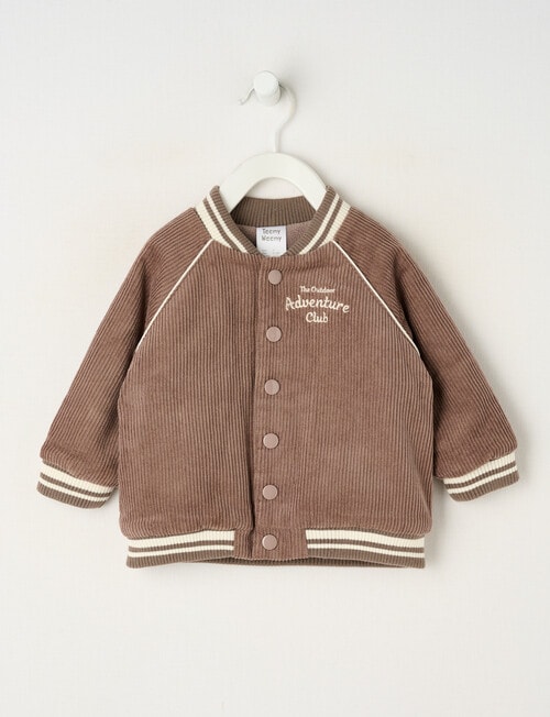 Teeny Weeny Cord Bomber, Brown product photo