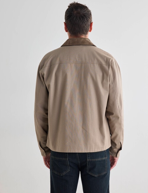 Chisel Barn Jacket, Tan product photo View 02 L
