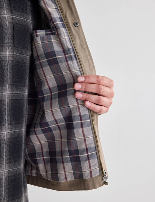 Chisel Barn Jacket, Tan product photo View 06 L