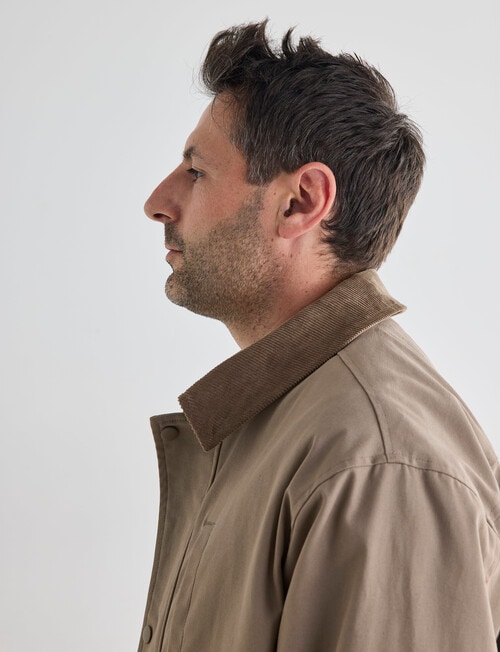 Chisel Barn Jacket, Tan product photo View 07 L