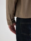 Chisel Barn Jacket, Tan product photo View 08 S