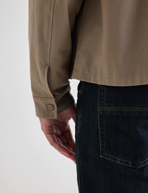 Chisel Barn Jacket, Tan product photo View 08 L