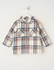 Teeny Weeny Check Shacket, Brown product photo