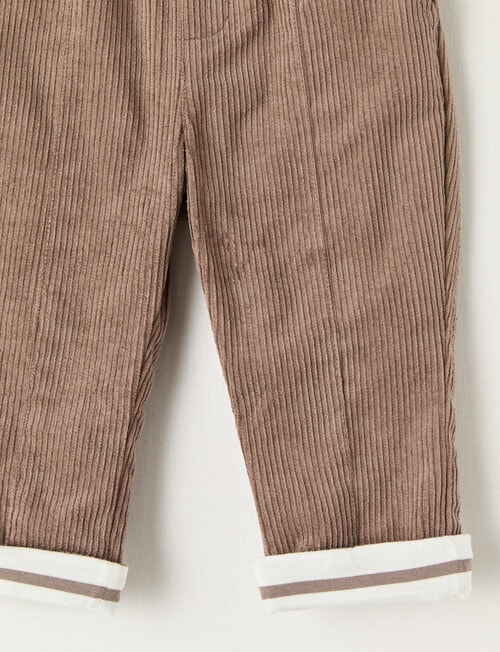 Teeny Weeny Cord Pant, Brown product photo View 03 L