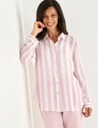 Ella J Classic Shirt, Pink Stripe product photo View 05 S