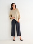 Ella J Metallic Knit Jumper, Gold product photo View 03 S
