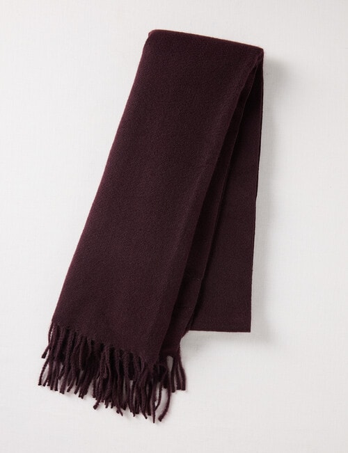 Boston + Bailey Wrap Scarf, Cherry Lacquer product photo