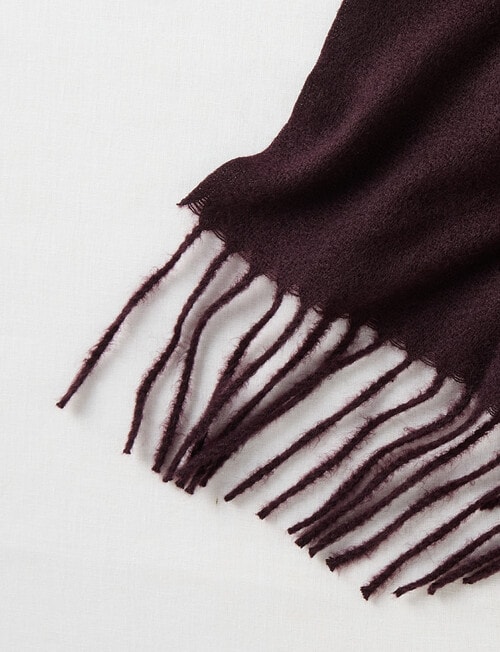 Boston + Bailey Wrap Scarf, Cherry Lacquer product photo View 02 L