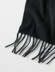 Boston + Bailey Wrap Scarf, Black product photo View 02 S