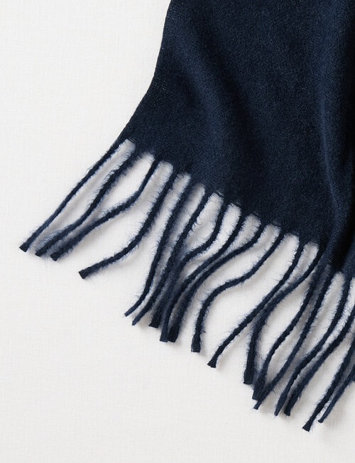 Boston + Bailey Wrap Scarf, Navy product photo View 02 L