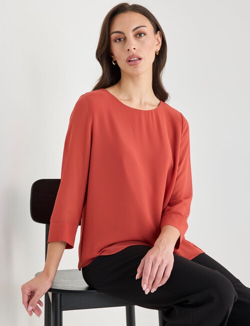 Oliver Black Double Layer Top, Spice product photo