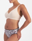 Jockey Woman No Panty Line Promise Micro Hi-Cut Brief, Appaloosa Spot product photo View 02 S