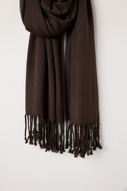 Boston + Bailey Classic Scarf, Espresso product photo View 02 L