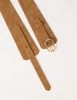 Boston + Bailey Wide Belt, Tan product photo View 03 S