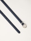 Boston + Bailey 2-Pack Slim Belt, Navy & Black Croc product photo View 03 S