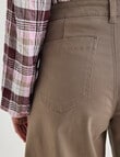 Zest Darted Barrel Leg Pant, Walnut product photo View 05 S