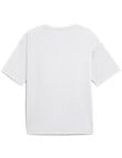 Puma Graphic Oversize Tee, White product photo View 02 S