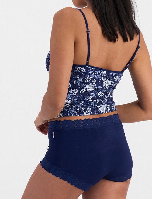 Jockey Woman Parisienne Bamboo Full Brief, Dark Sapphire product photo View 03 L